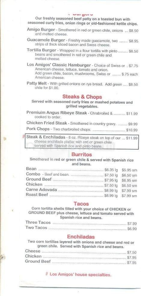 Menu page 3
