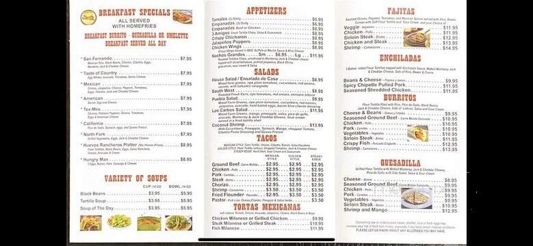 Menu page 2