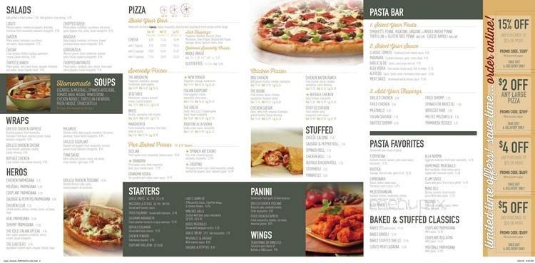 Menu page 2
