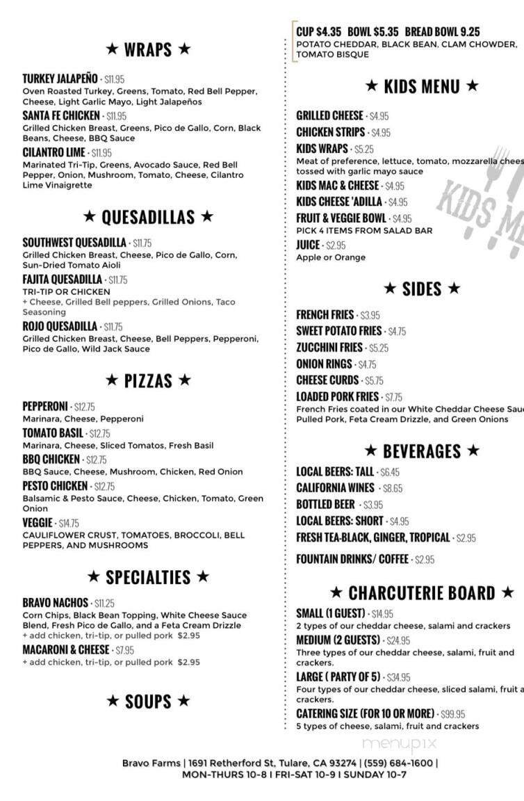 Menu page 2