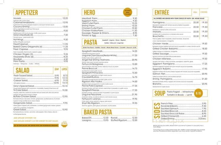 Menu page 2