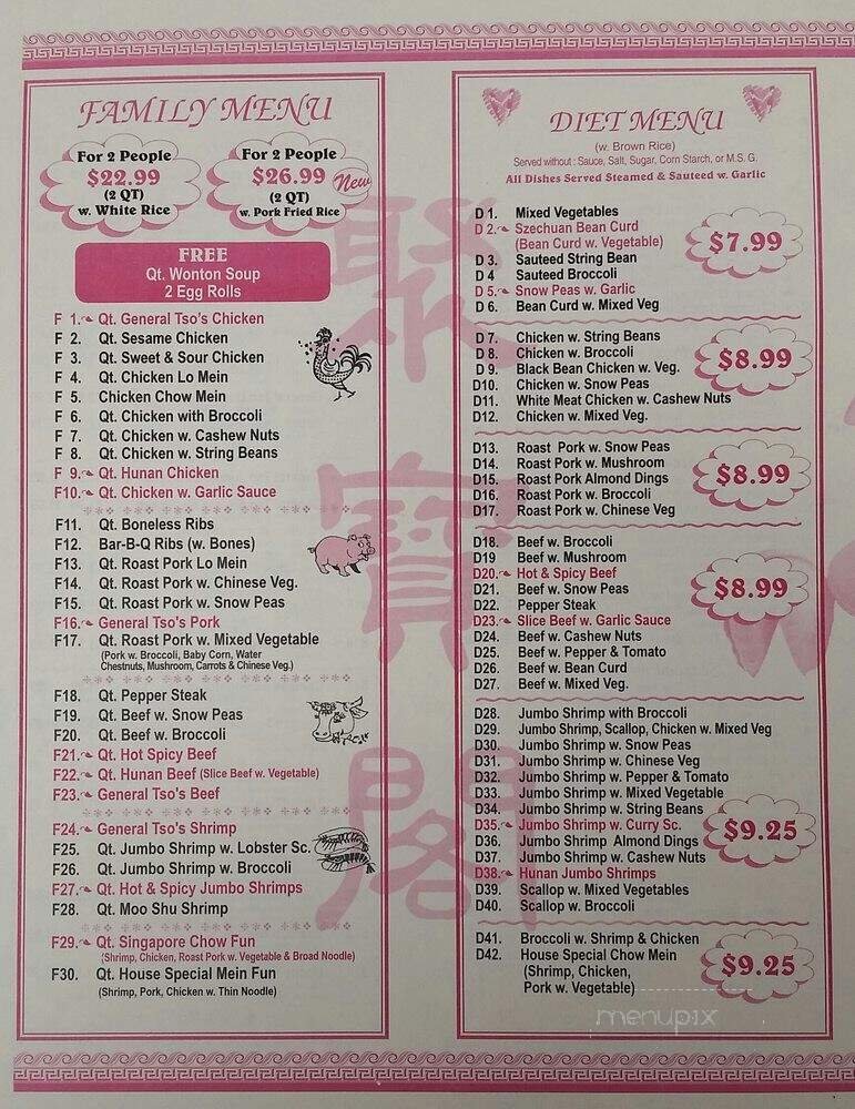 Menu page 2