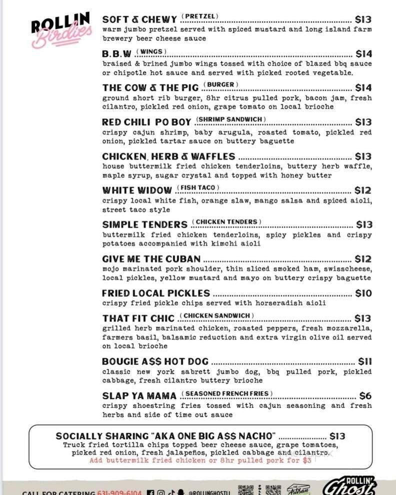 Menu page 1