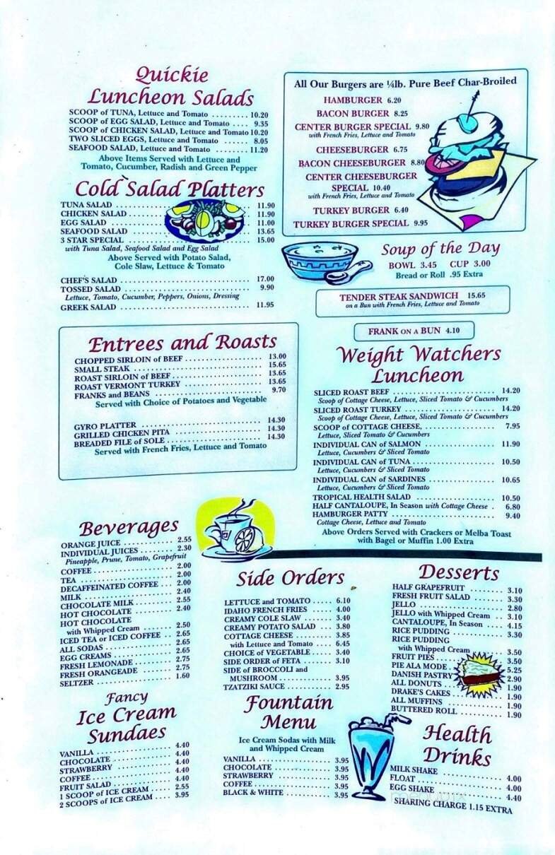 Menu page 2