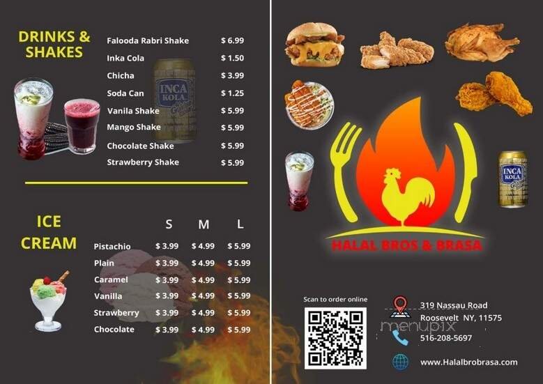 Menu page 1