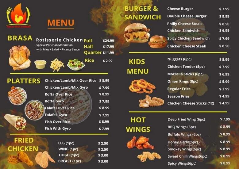 Menu page 2