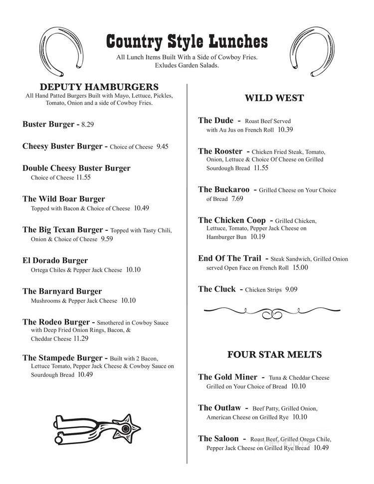 Menu page 3