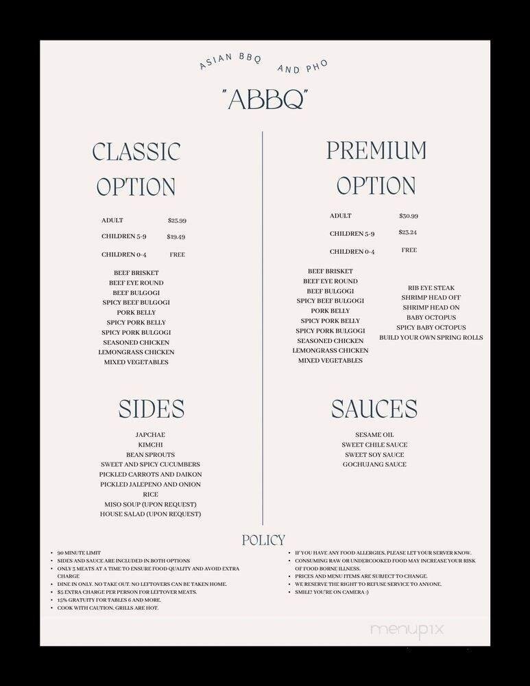 Menu page 2