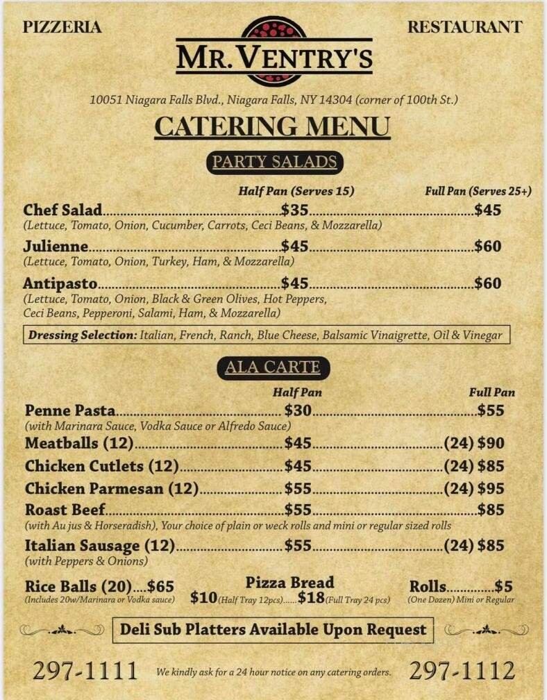 Menu page 2