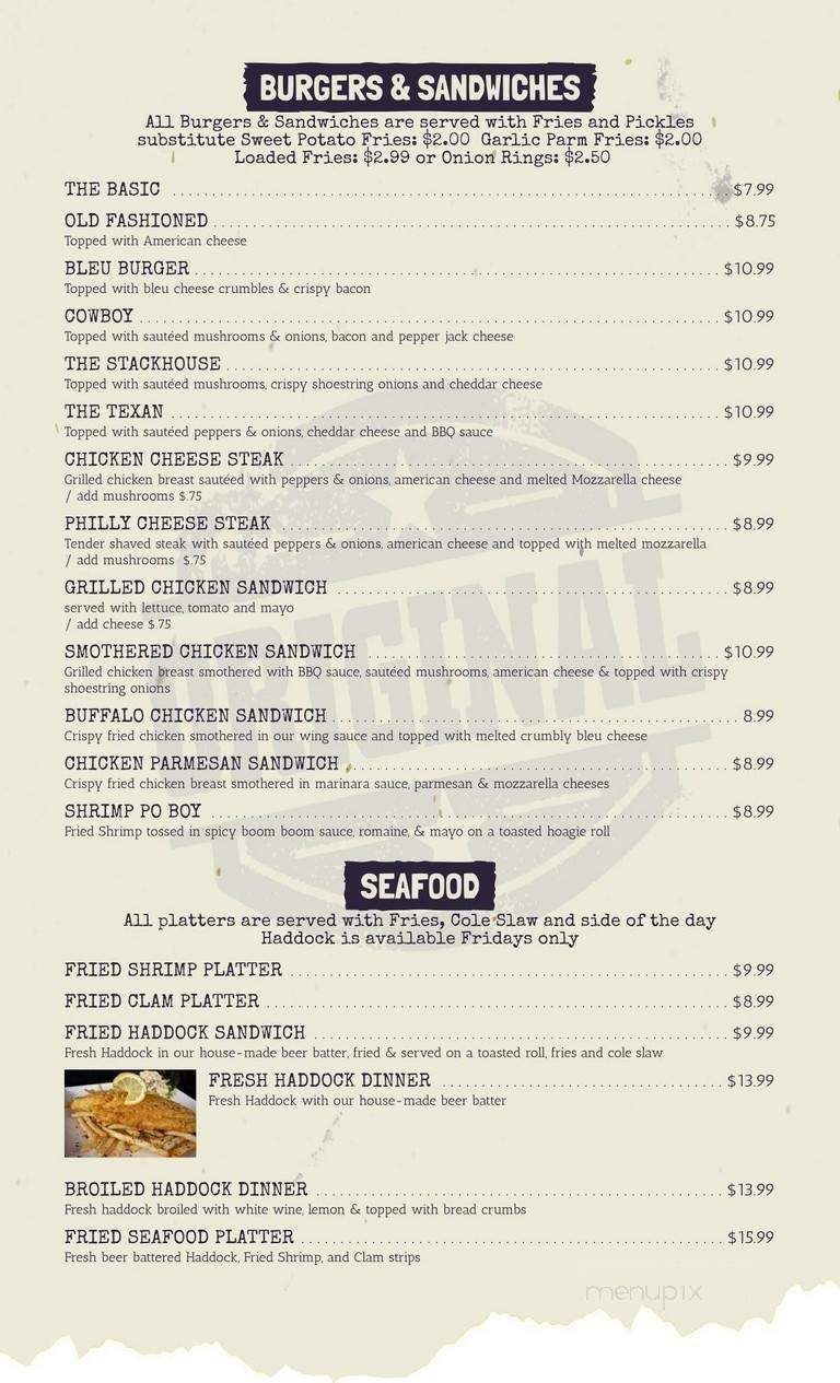 Menu page 2