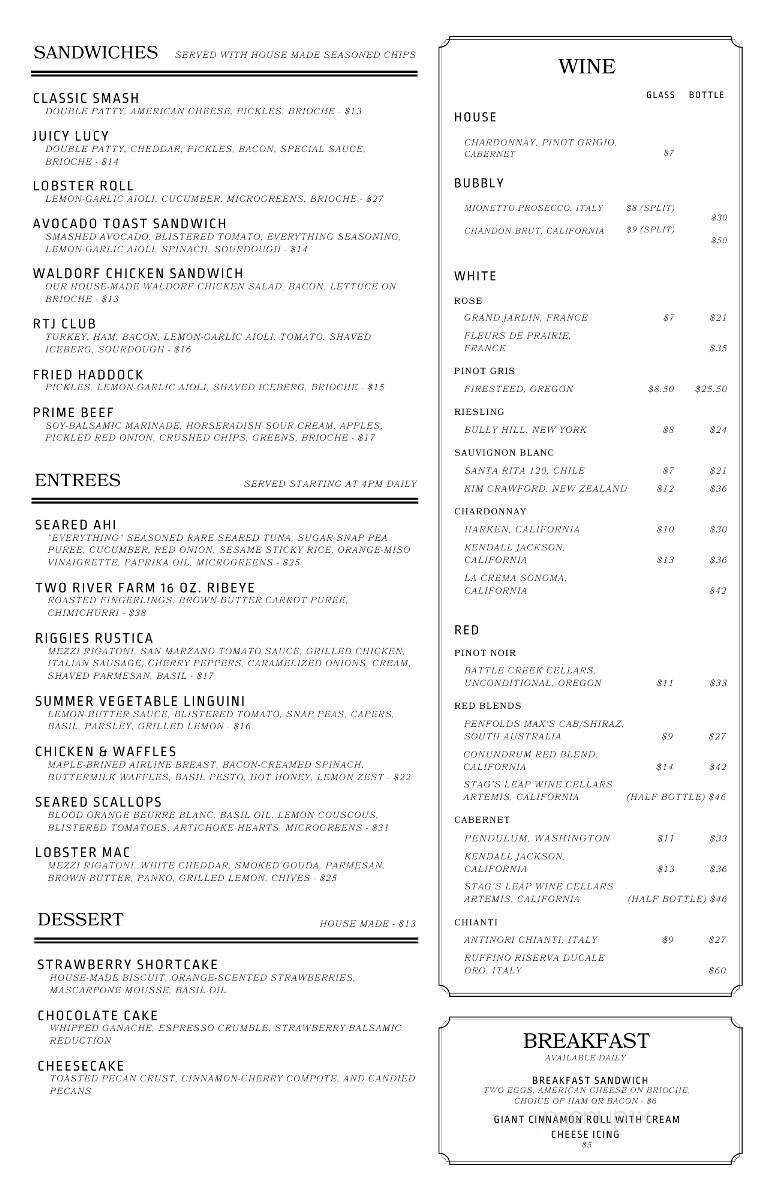 Menu page 2