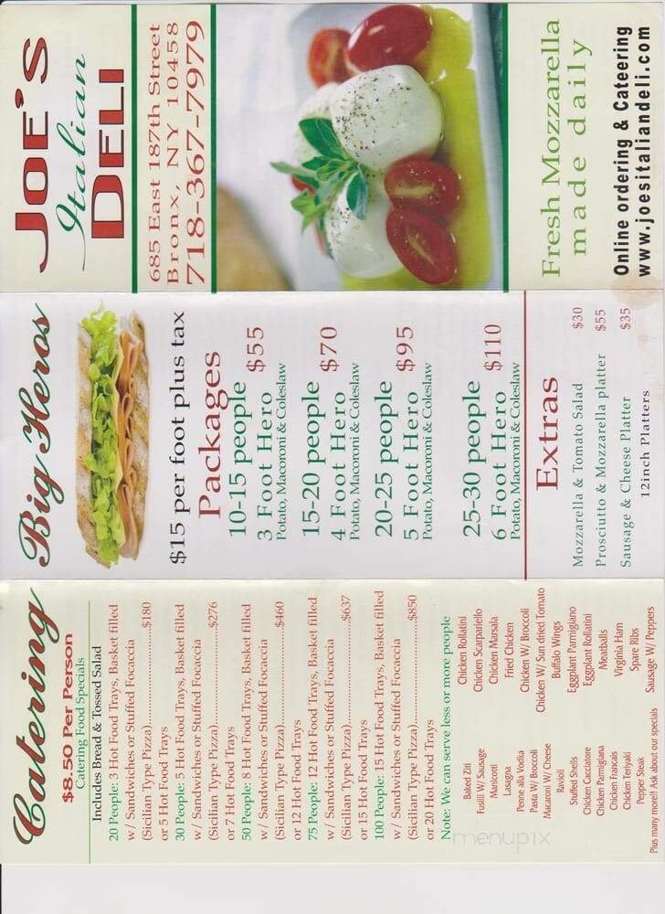 Menu page 2