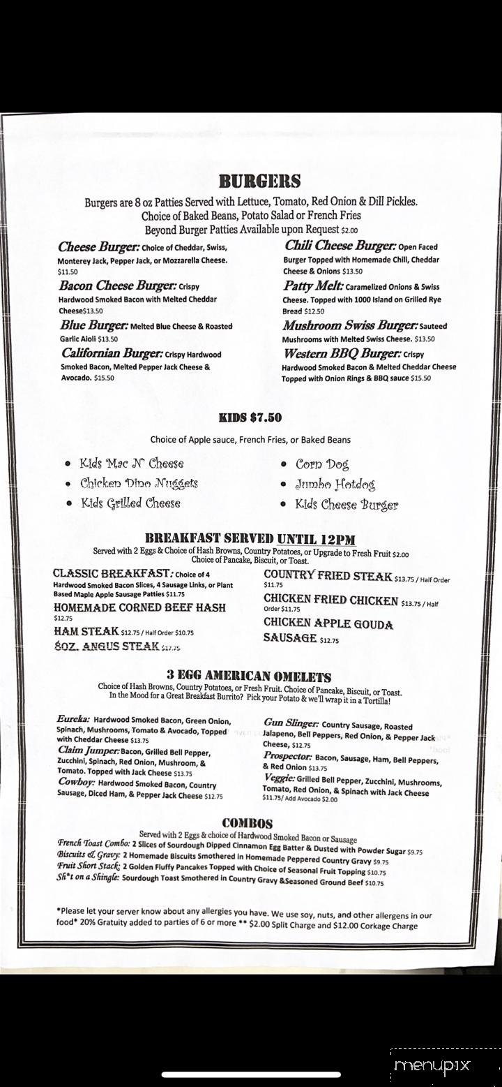 Menu page 1