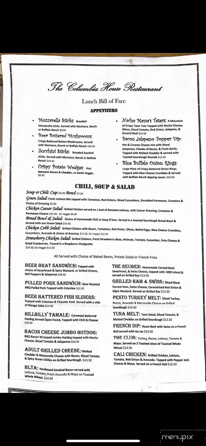 Menu page 2