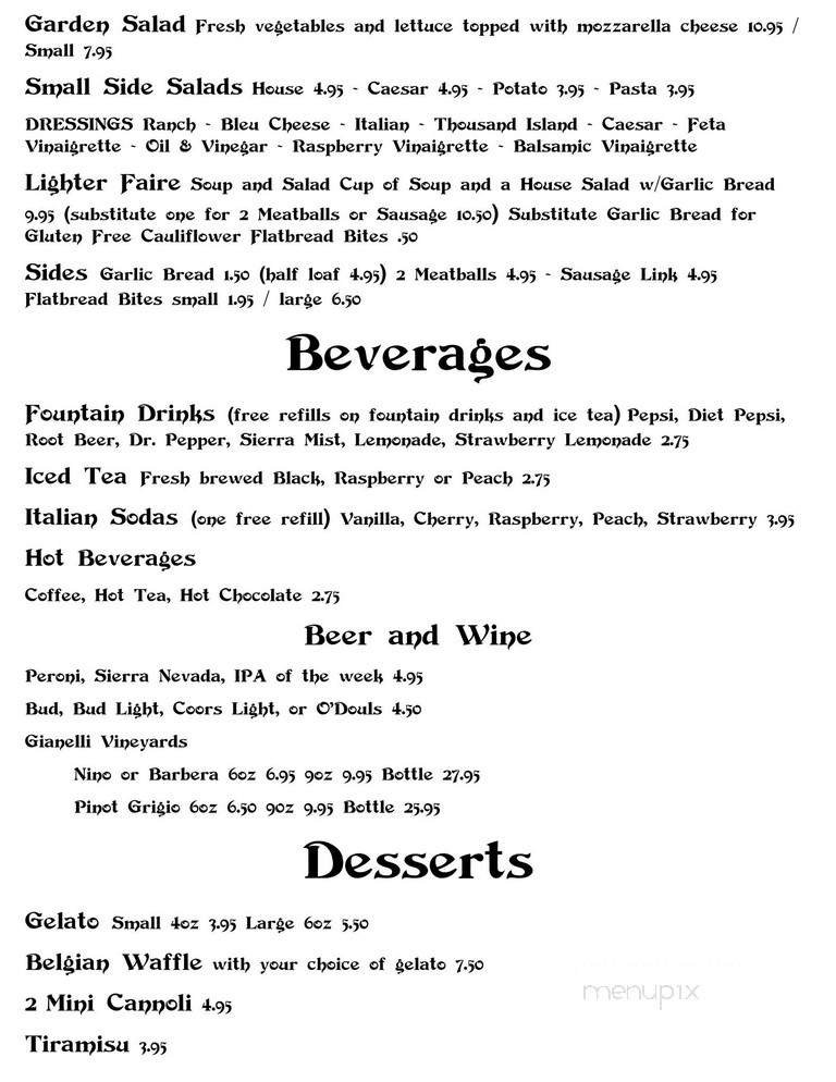 Menu page 4