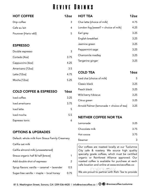 Menu page 2