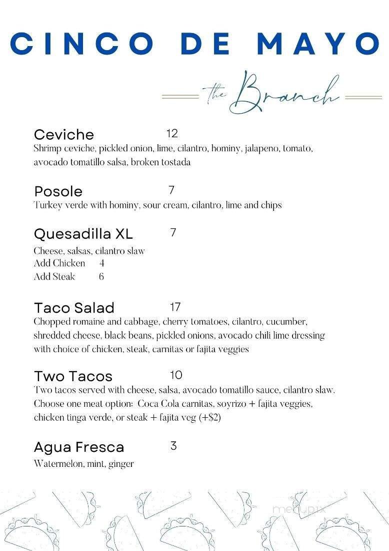 Menu page 2