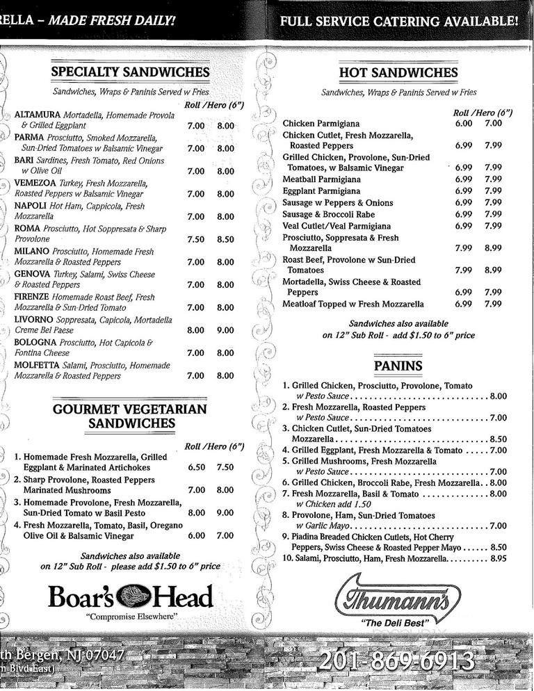 Menu page 2