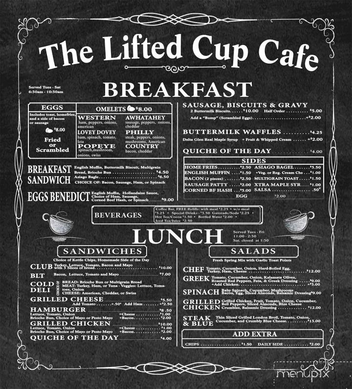 Menu page 1