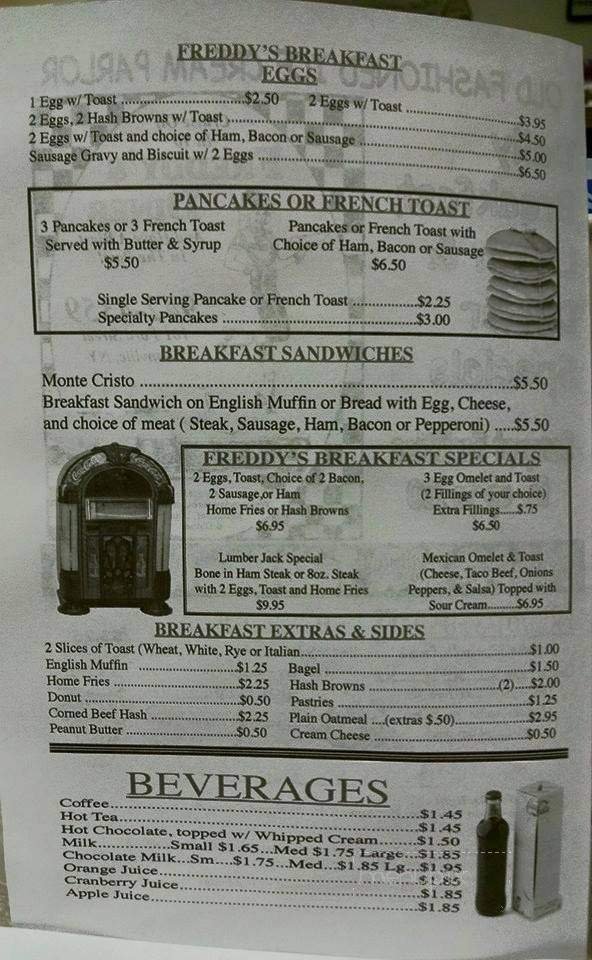 Menu page 2
