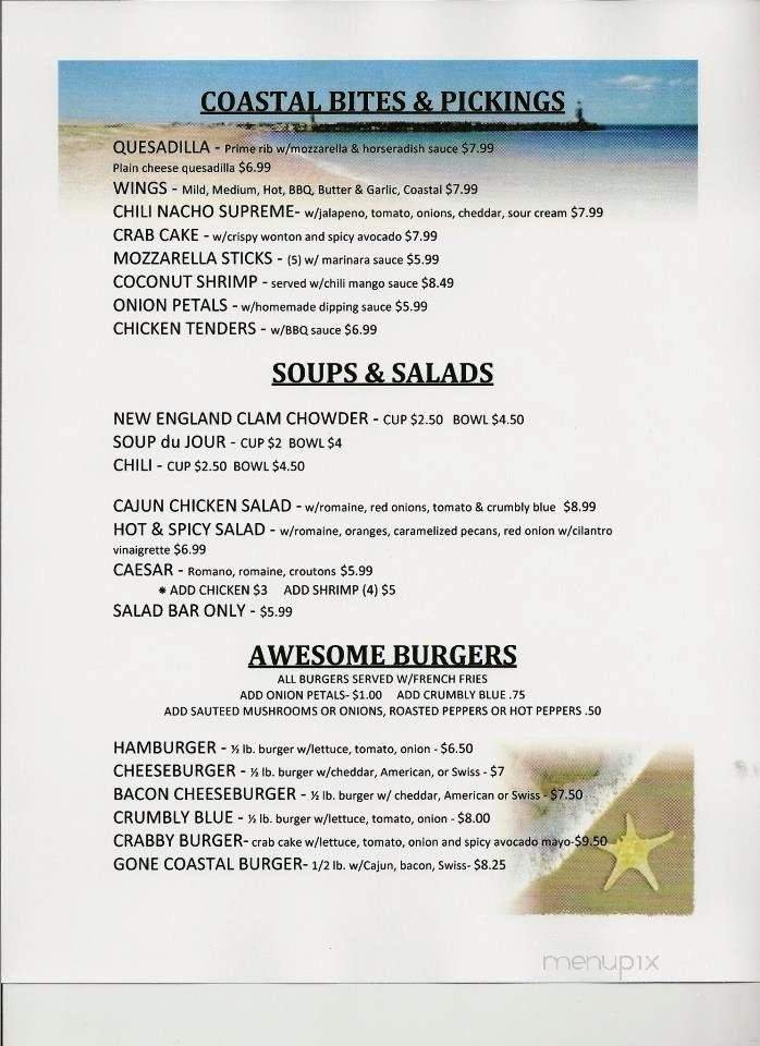 Menu page 1