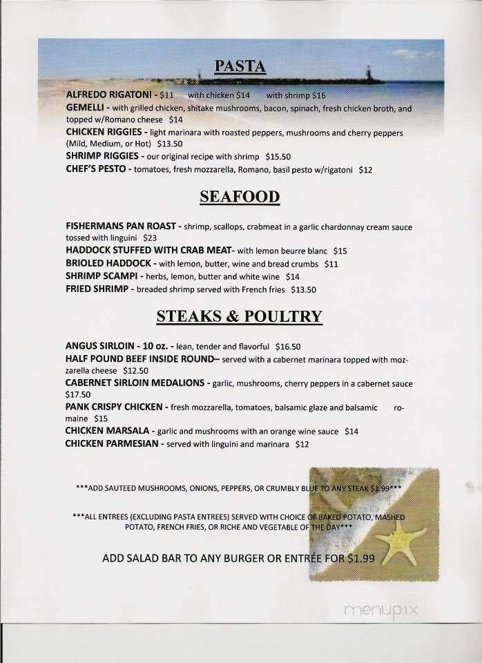 Menu page 2
