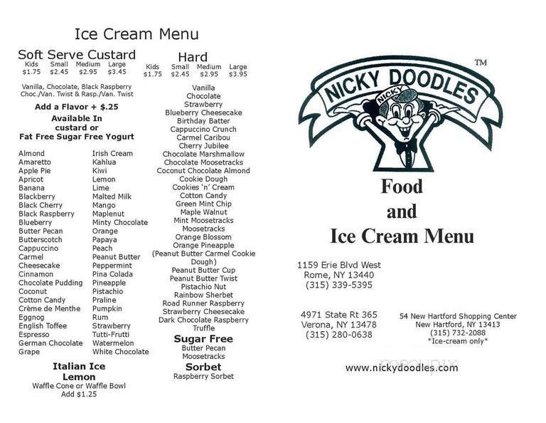 Menu page 2