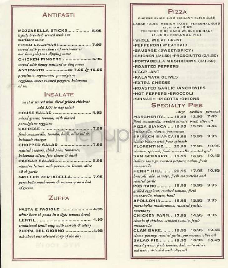 Menu page 2