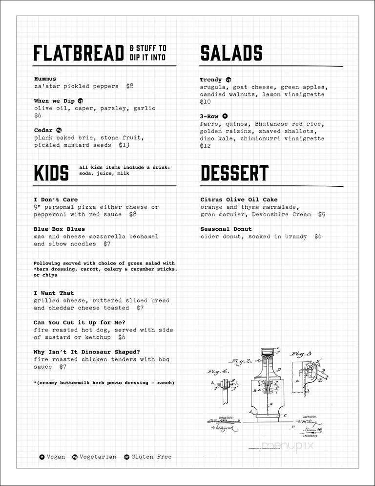 Menu page 2