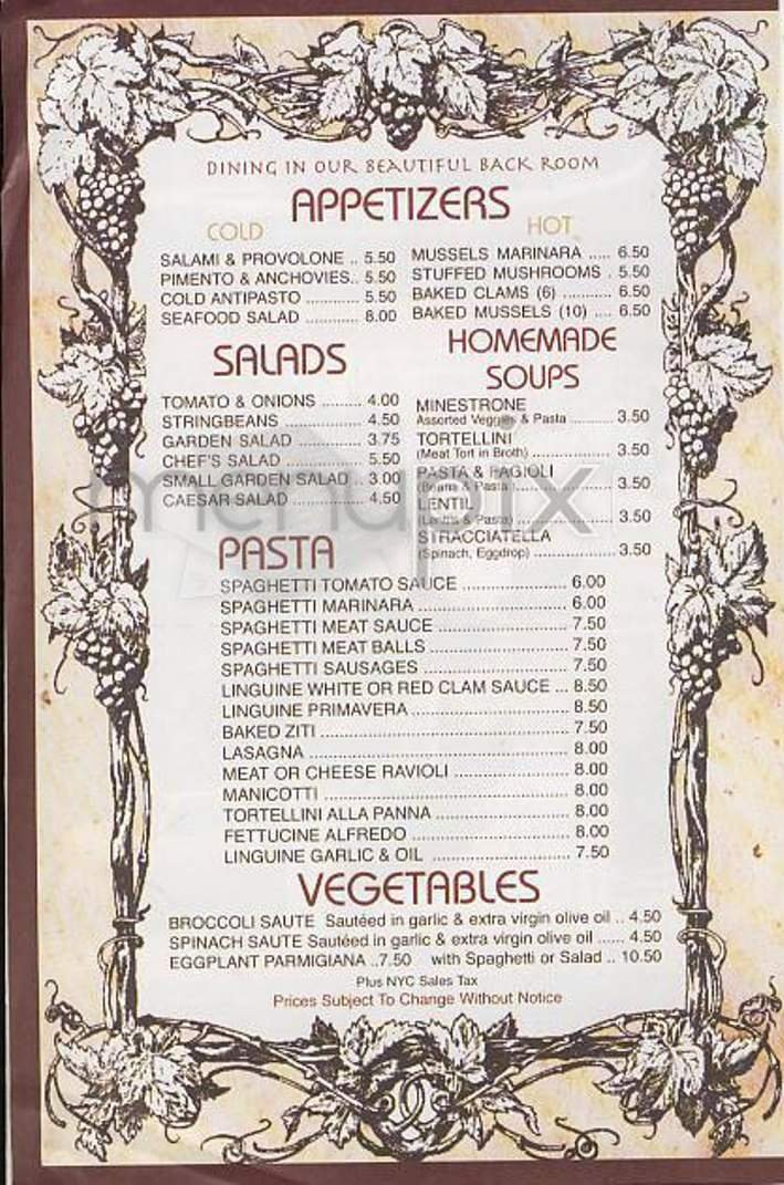 Menu page 2