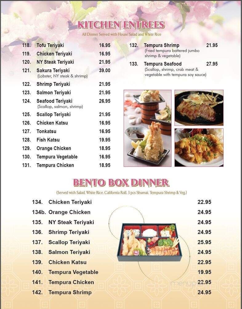 Menu page 1