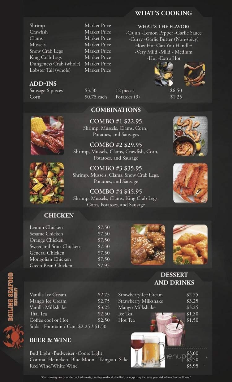 Menu page 2