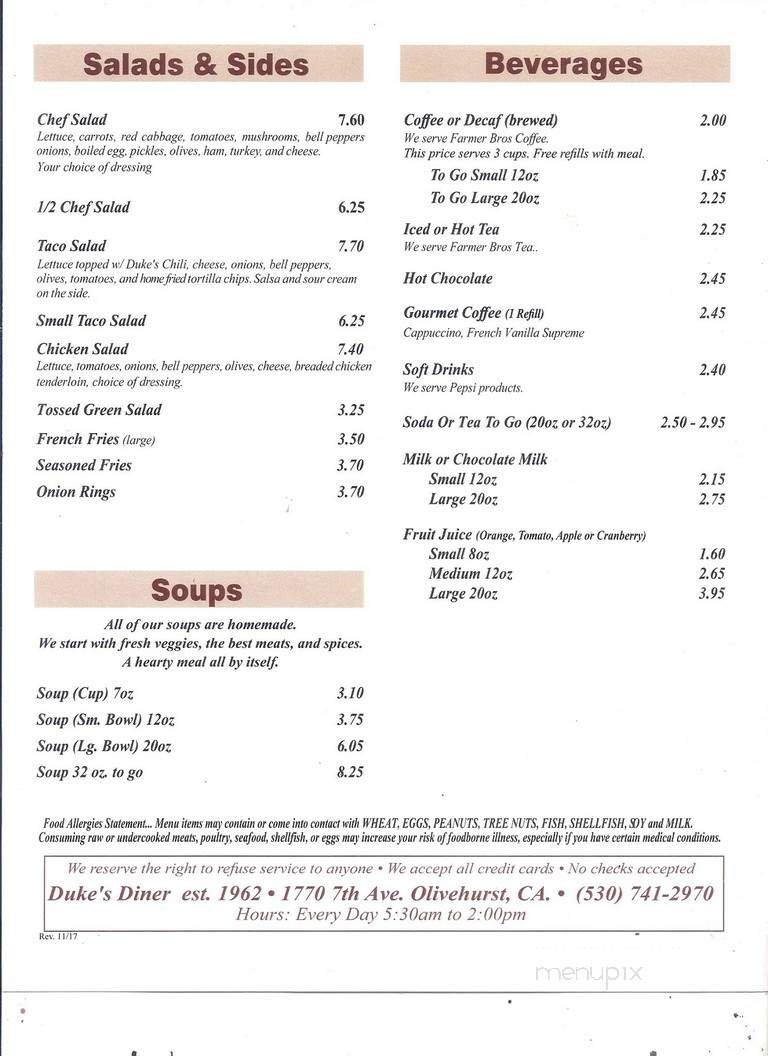 Menu page 4