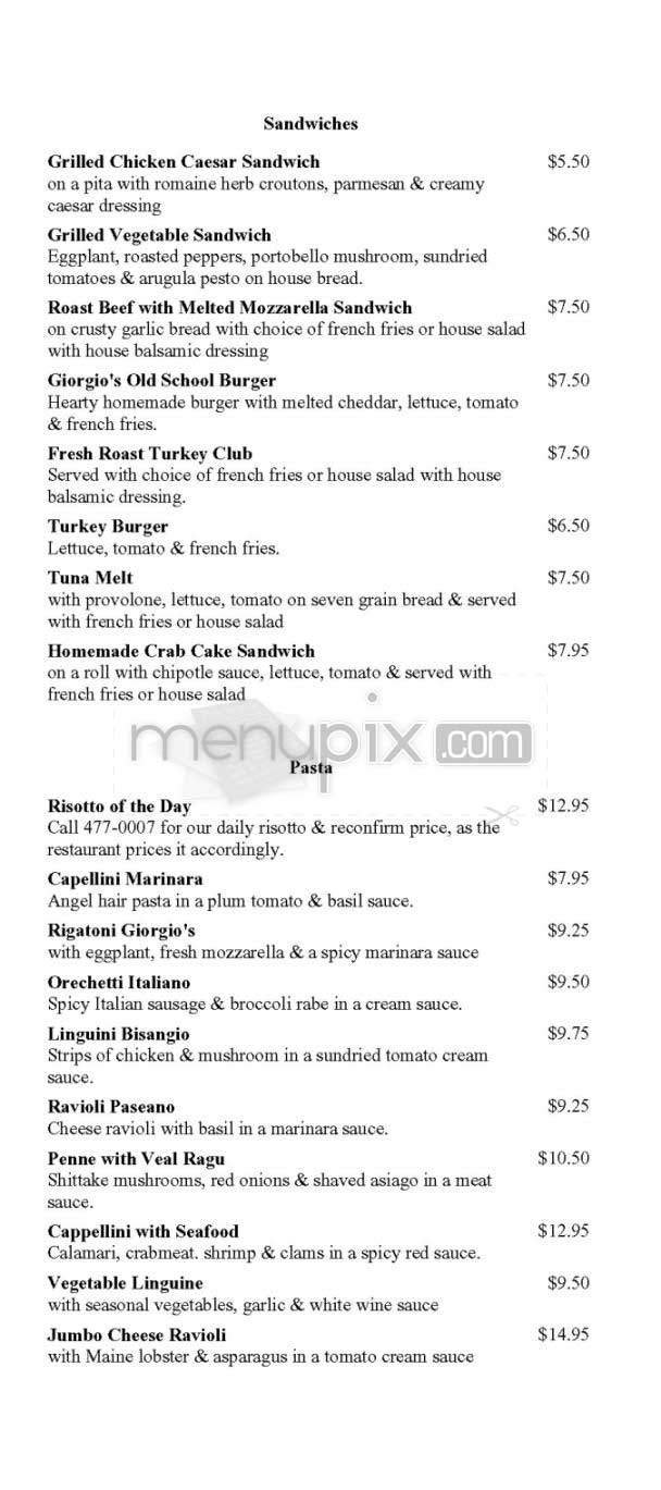 Menu page 2