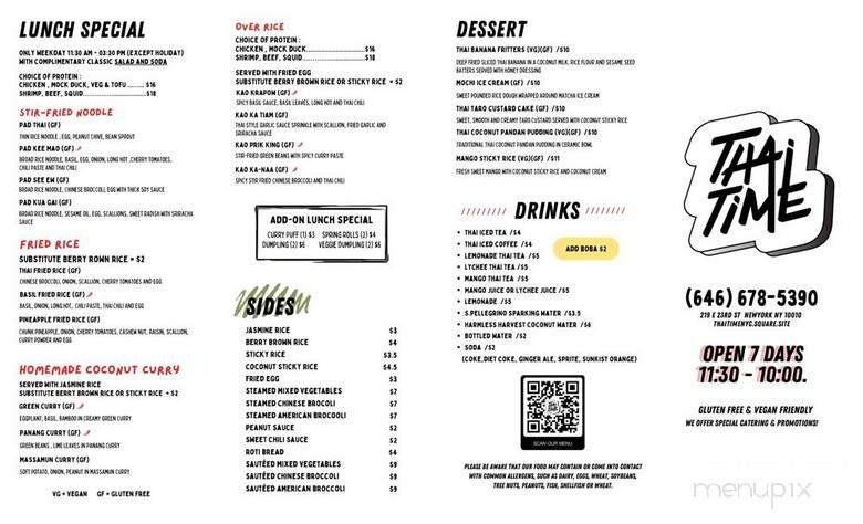 Menu page 2