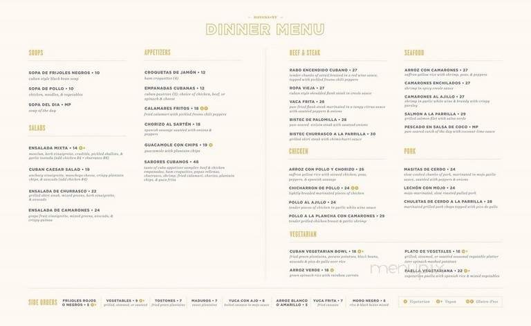 Menu page 2