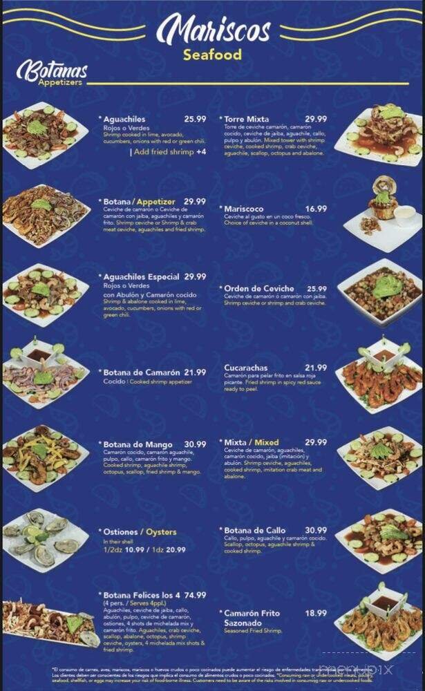 Menu page 2
