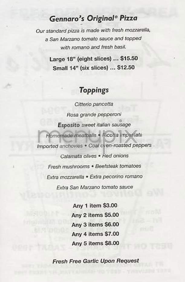 Menu page 2