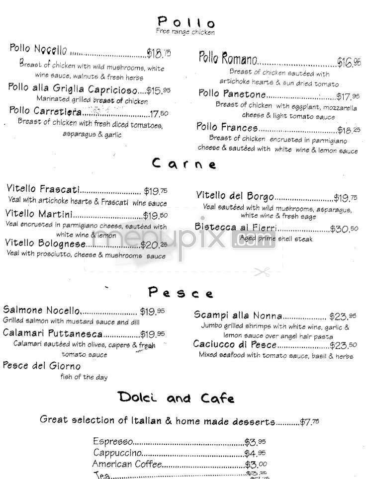 Menu page 2
