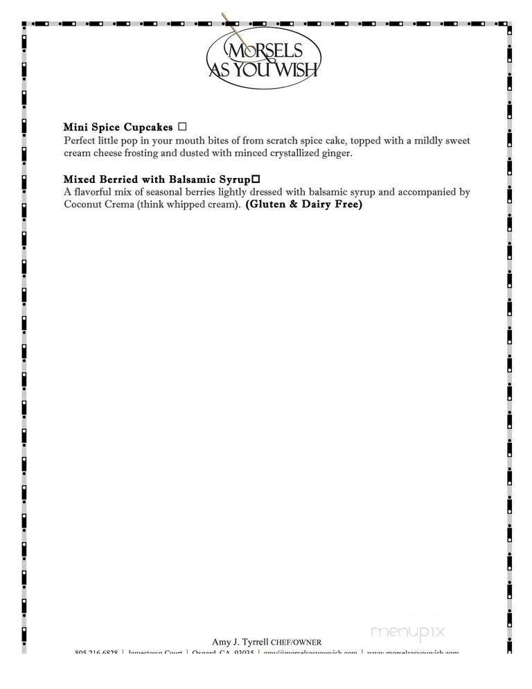 Menu page 6