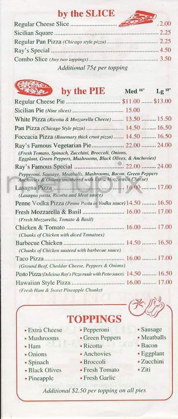 Menu page 2