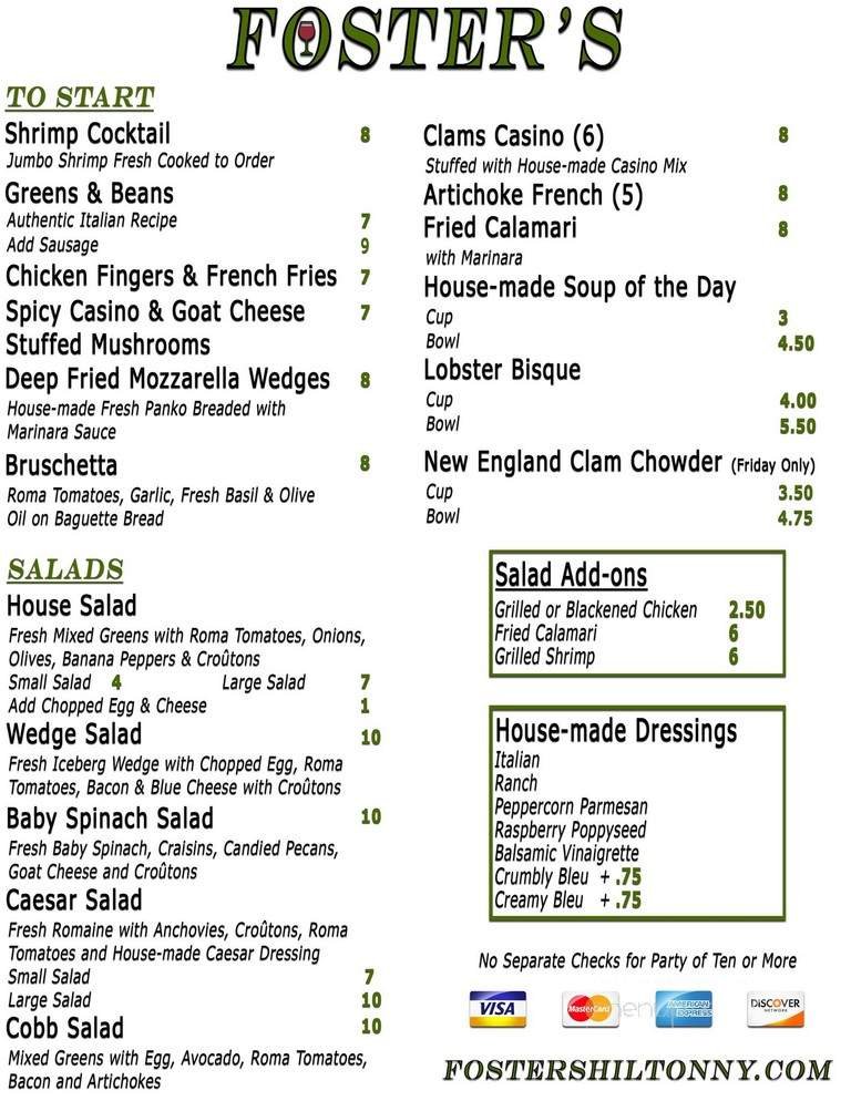 Menu page 2