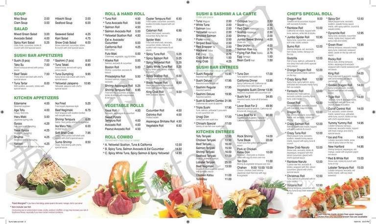 Menu page 2
