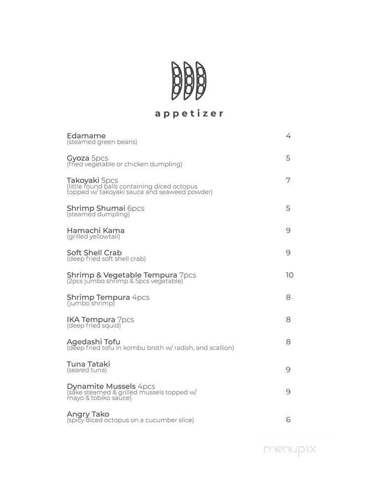 Menu page 2