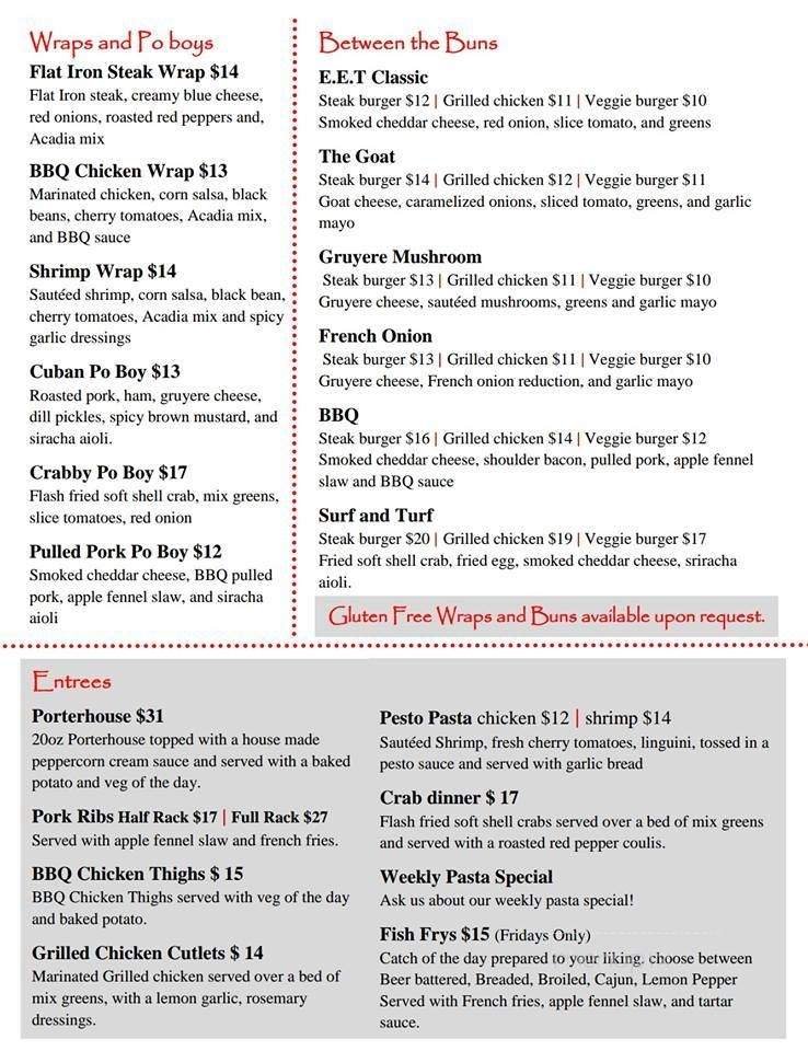 Menu page 2
