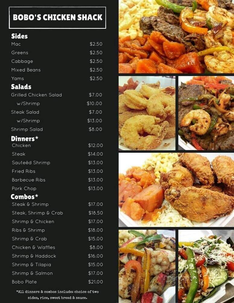 Menu page 1