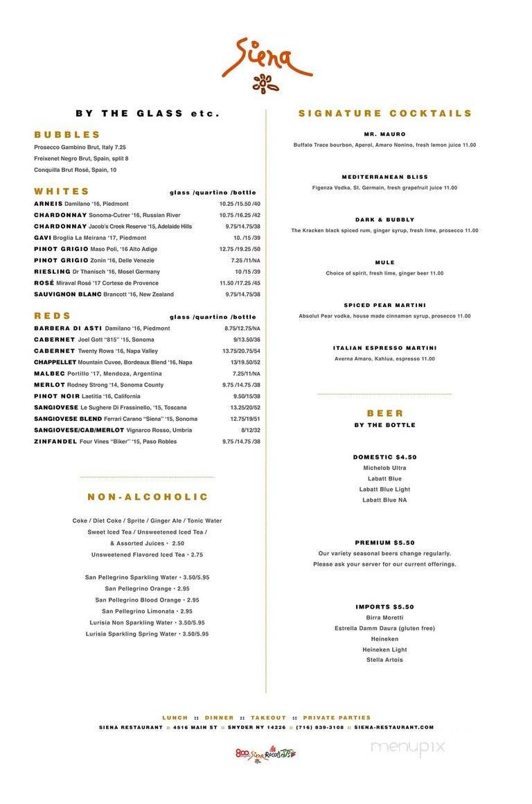 Menu page 2