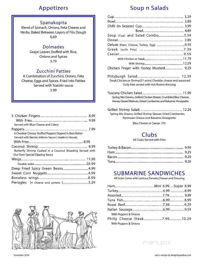 Menu page 2