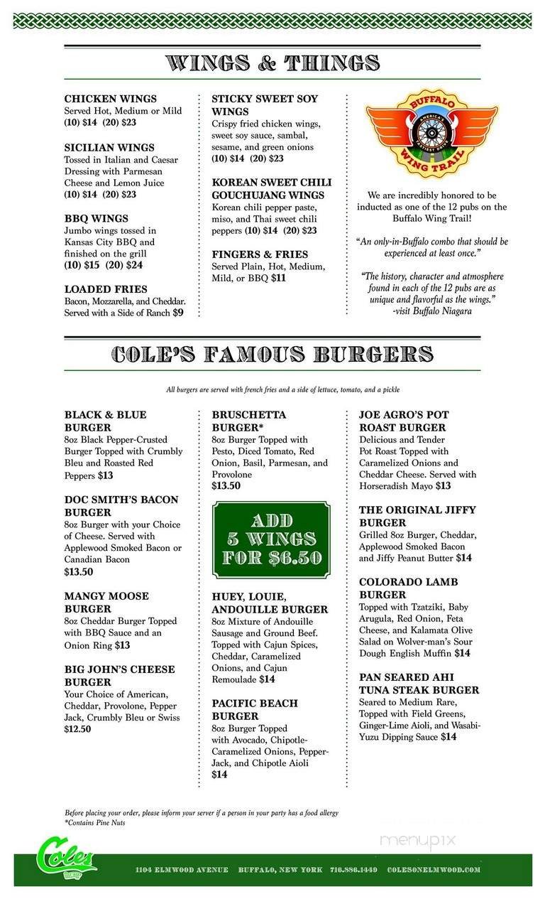 Menu page 2