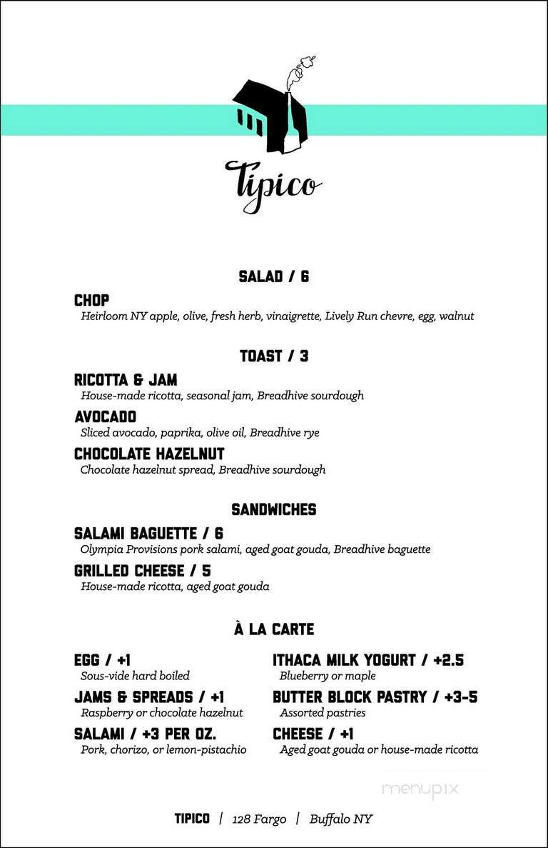 Menu page 2